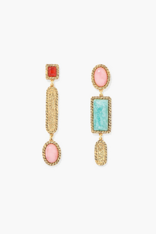 Aurélie Bidermann | Honolulu Bracelet - Pink Opal/Carnelian