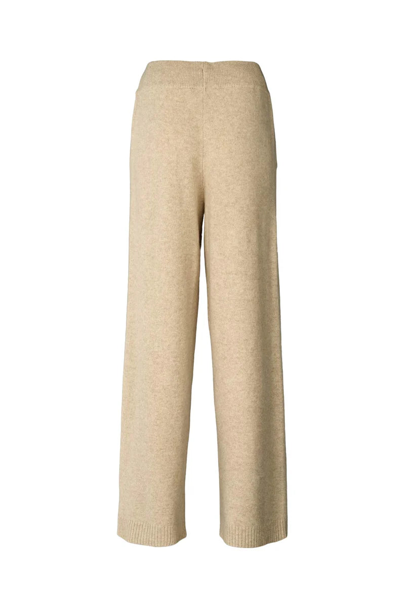 Rabens Saloner | Dianne Pure Wool Lounge Pant - Oatmeal
