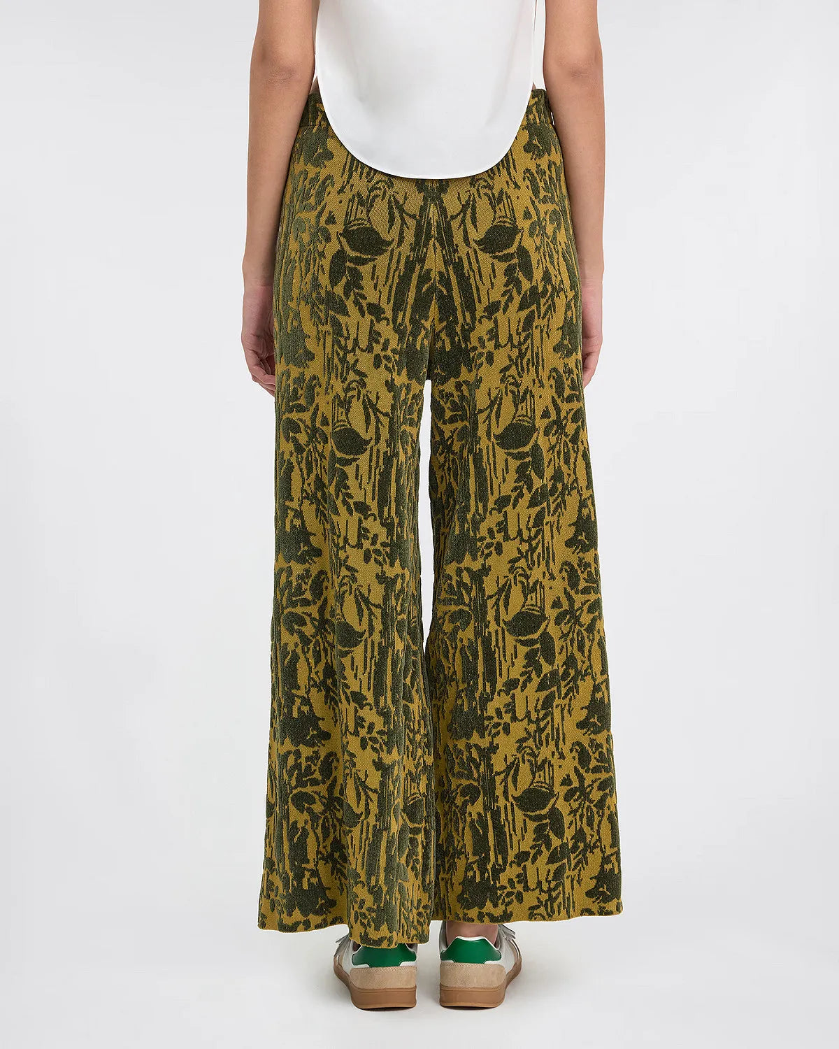 Mes Demoiselles | Bandi Bangalore Pants - Green/Gold