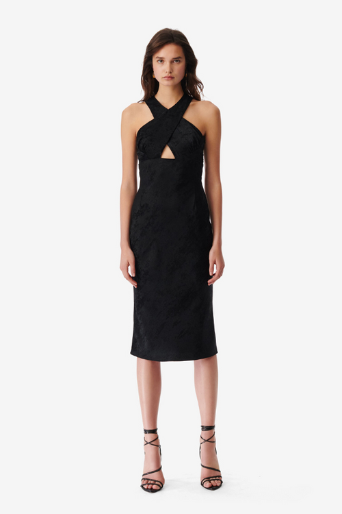 IRO Paris | Calvino Long Dress - Shiny Black