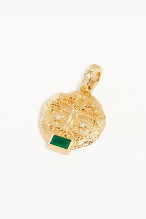 By Charlotte | Embrace Your Strength Annex Necklace Pendant - Gold