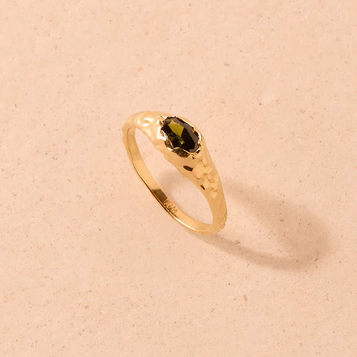 Agapée | Maria Mini Ring - Green
