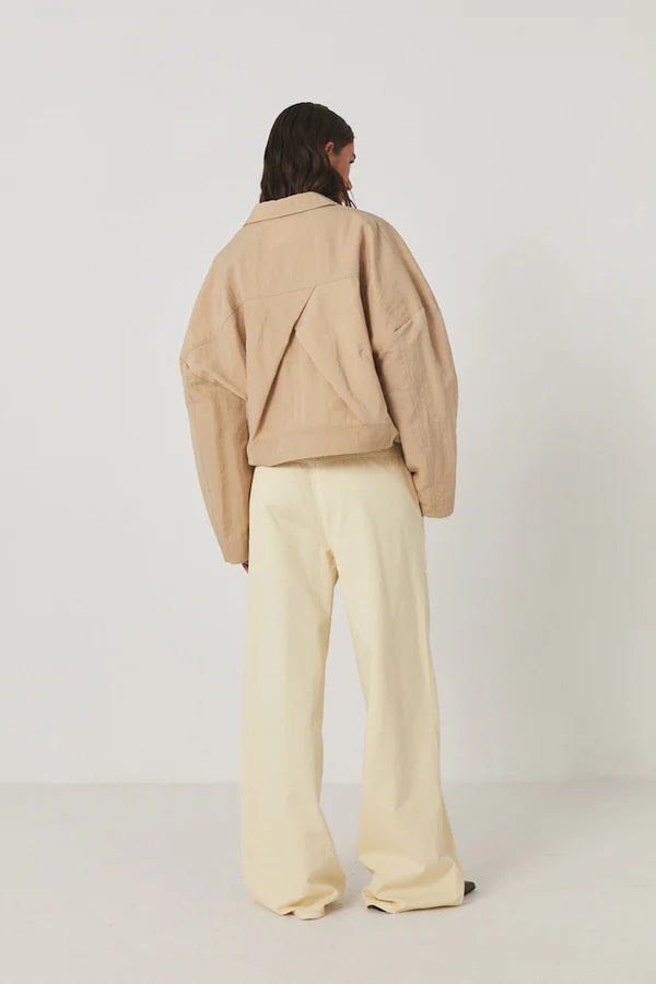 Rabens Saloner | Isha Canvas Light Pocket Pant - Vanilla