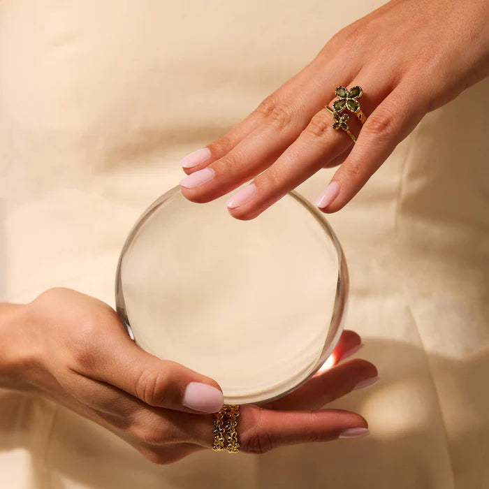 Agapée | Fausta Ring - Green