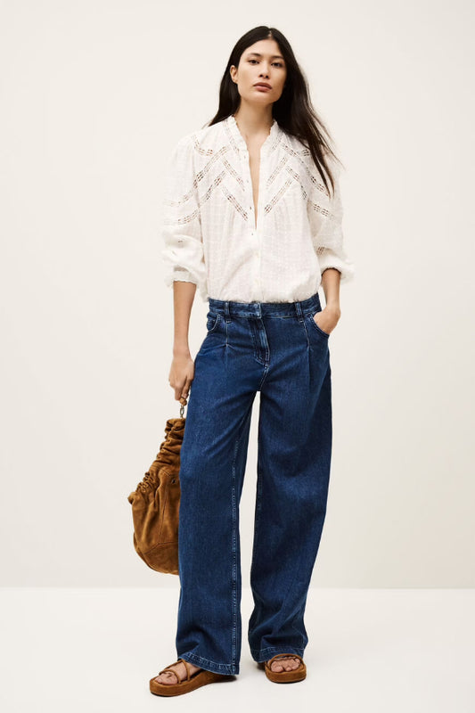 Ba&sh | Brona Shirt - Ecru