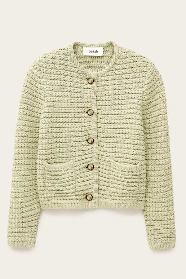 Ba&sh | Gaspard Cardigan - Sage