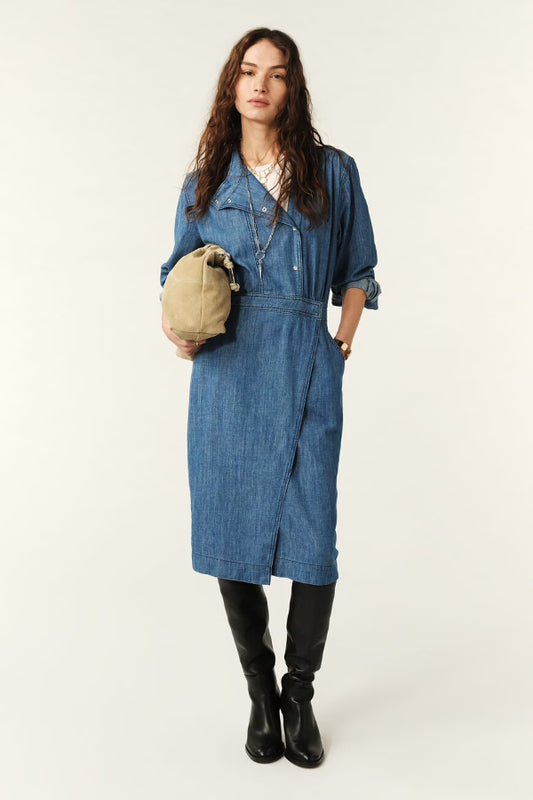 Ba&sh | Wakie Midi Dress - Blue