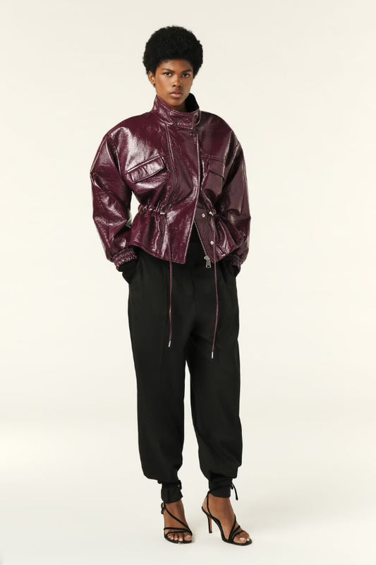 Ba&sh | Malou Fitted Jacket - Bordeaux