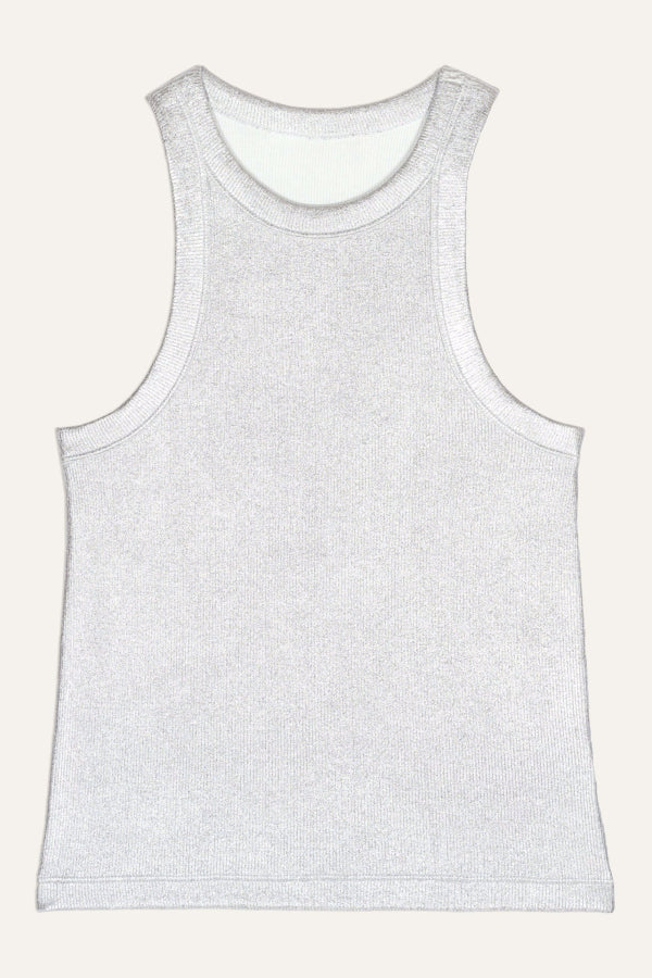 Ba&sh | Shadey Sleeveless Top - Silver