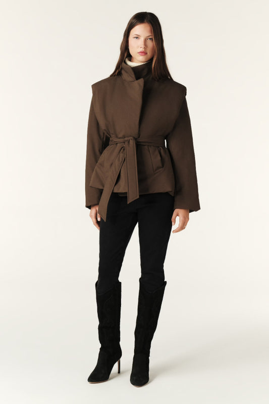 Ba&sh | Yaeli Jacket - Chocolate