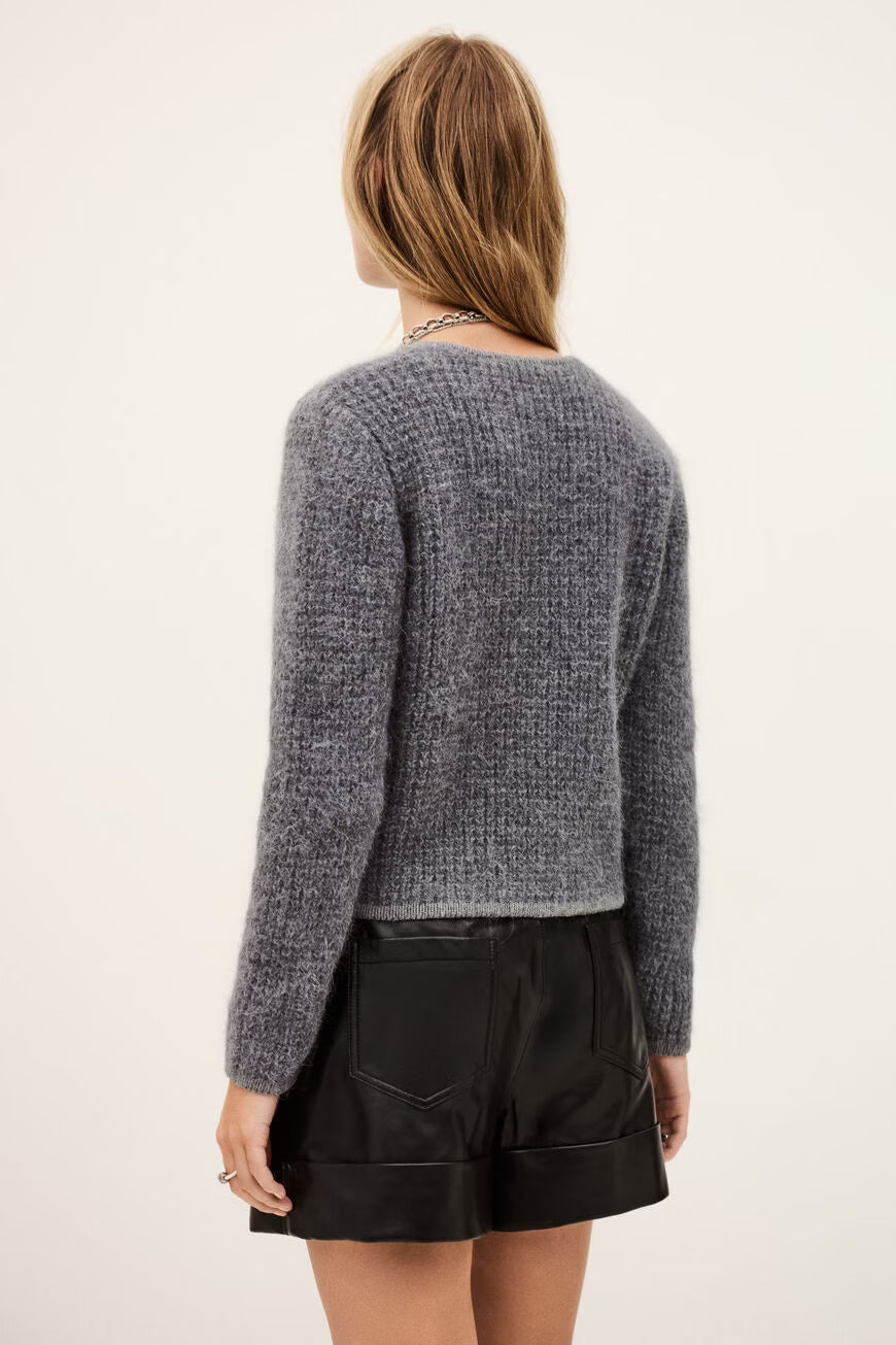 Ba&sh | Harry Knit Cardigan - Anthracite