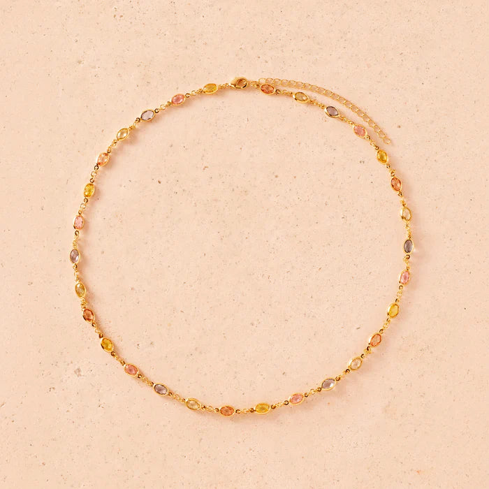 Agapée | Fruitera Primavera Necklace - Gold/ Multi
