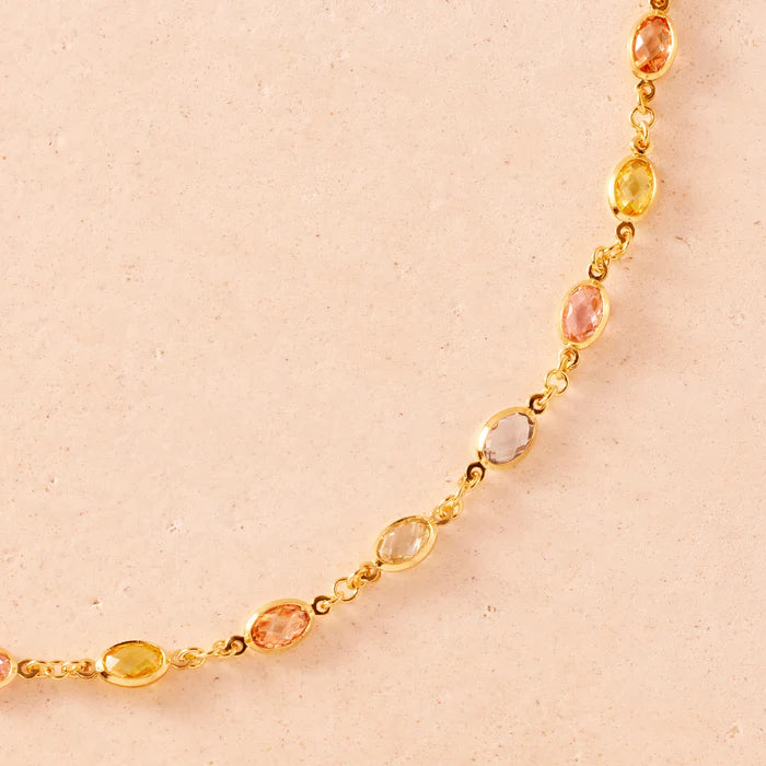Agapée | Fruitera Primavera Necklace - Gold/ Multi