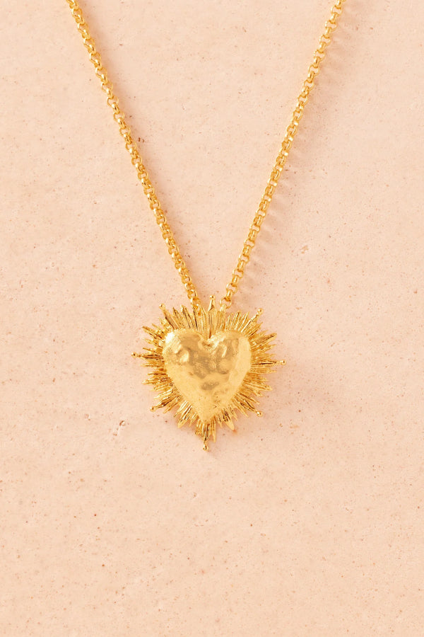 Agapée | Amada Heart Necklace - Gold