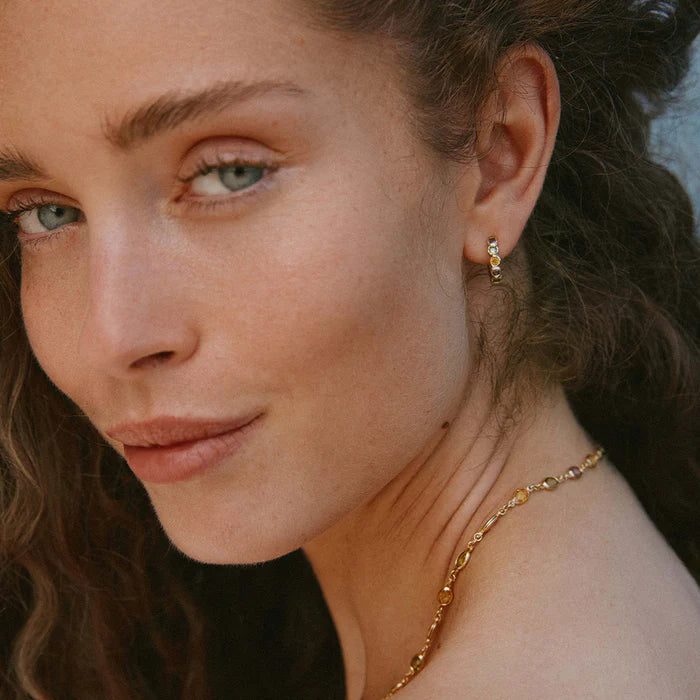 Agapée | Frutina Earrings - Gold / Multi