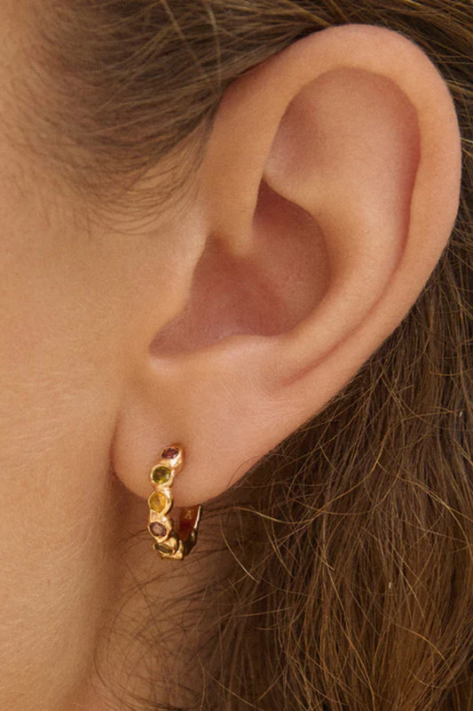 Agapée | Frutina Earrings - Gold / Multi