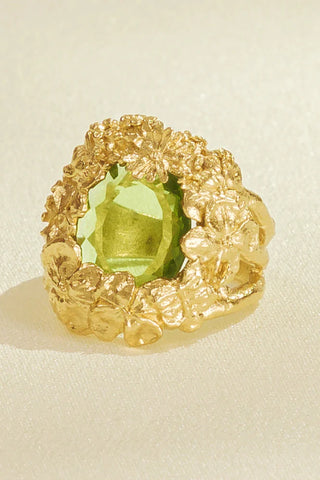 Agapée | Amelia Ring - Green