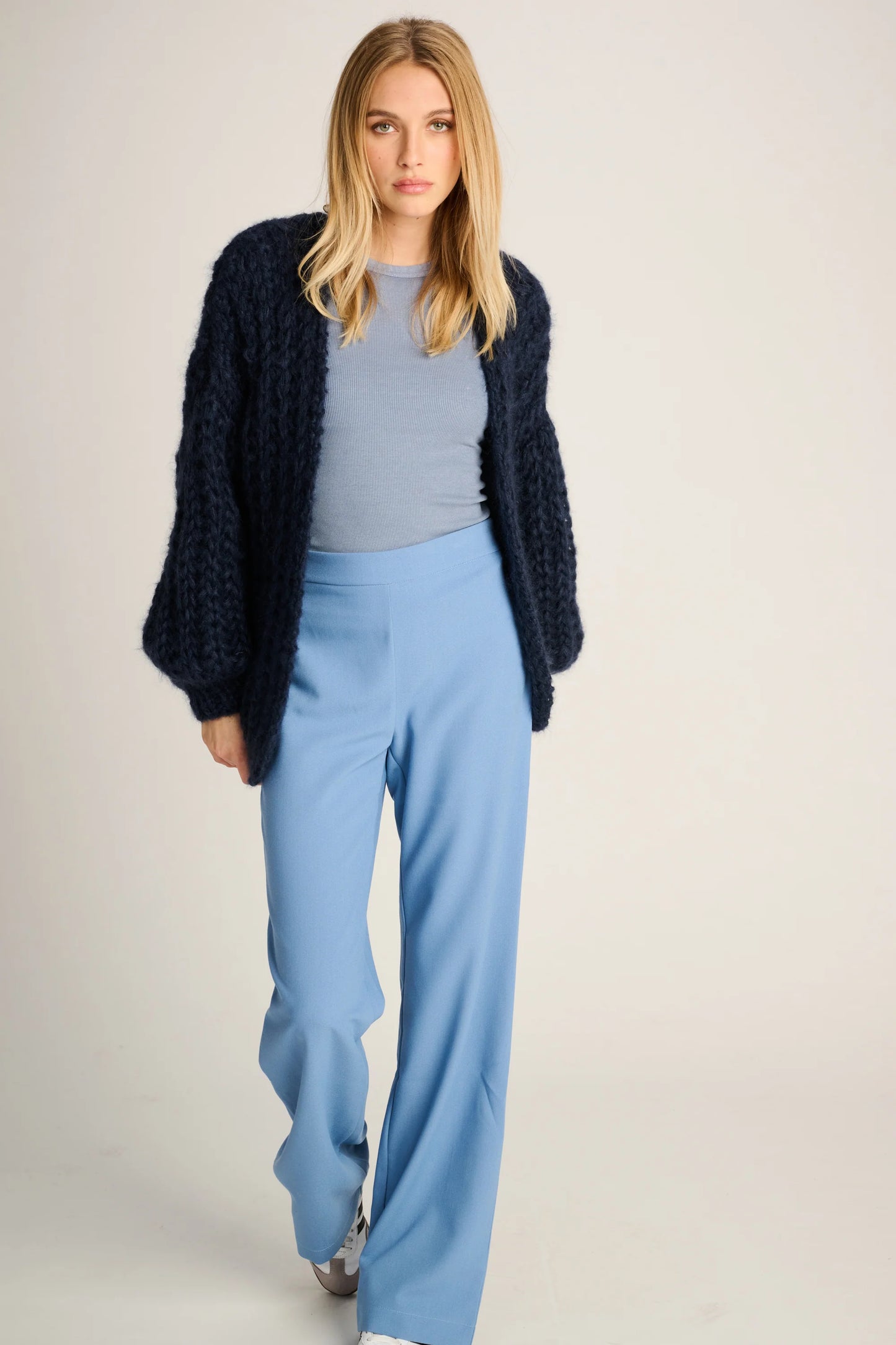 Les Tricots D'o | Audrey Rib Cardigan - Navy