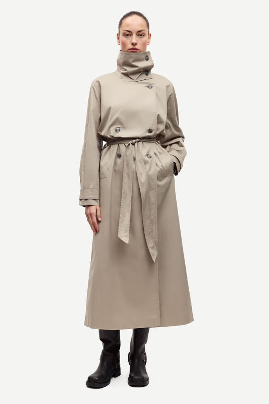 Samsøe Samsøe | Sahayes Coat - Aluminium