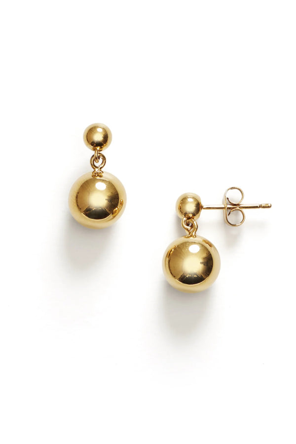 Anni Lu | Drop of Gold Earrings - Gold