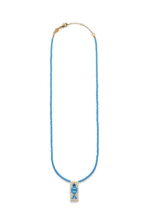 Anni Lu | Gone Fishing Necklace - Pacific Blue