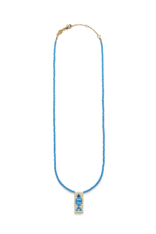 Anni Lu | Gone Fishing Necklace - Pacific Blue