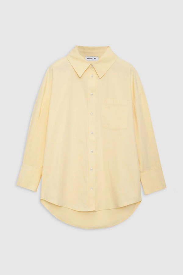 Anine Bing | Mika Shirt - Yellow