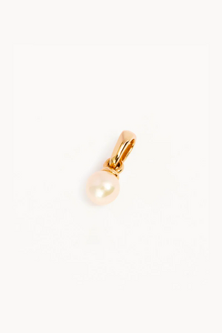 By Charlotte | Endless Grace Pearl Ring - Gold