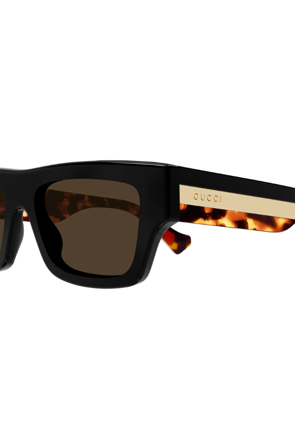 Gucci | GG1301S003 Rectangular Frames - Black/Tortoise