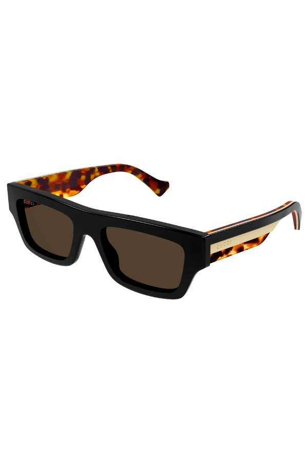 Gucci | GG1301S003 Rectangular Frames - Black/Tortoise