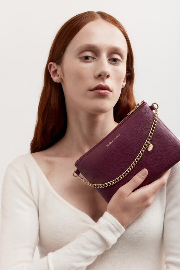 Plum on sale crossbody bag