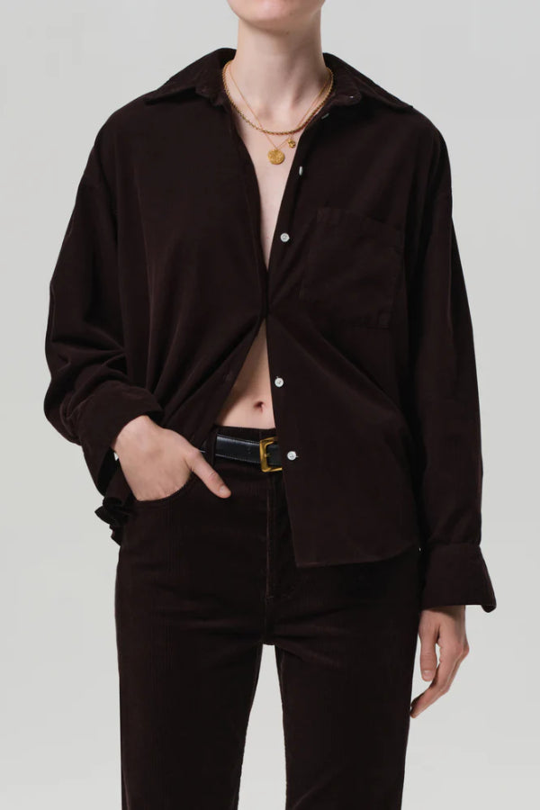 Citizens Of Humanity | Kayla Shirt Corduroy - Barrister