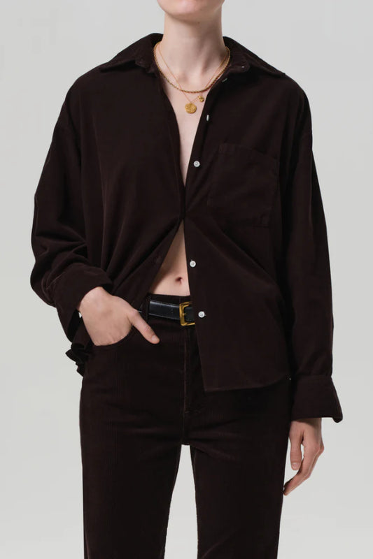 Citizens Of Humanity | Kayla Shirt Corduroy - Barrister