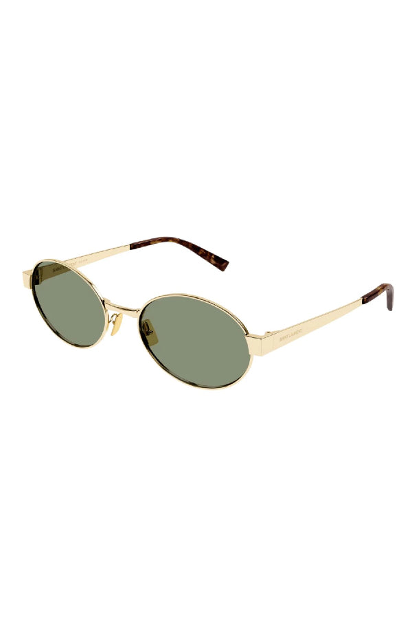 Saint Laurent | Gold Frame Round Sunglasses