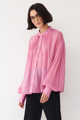 Morrison | Solaria Lurex Shirt - Print