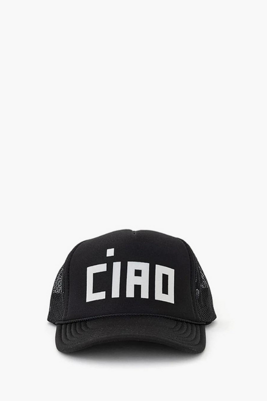 Clare V | Ciao Trucker Hat - Black