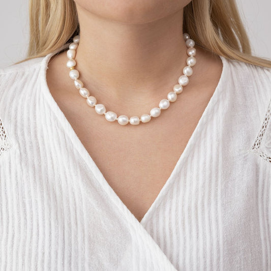 Anni Lu | Stellar Pearly Necklace - Gold