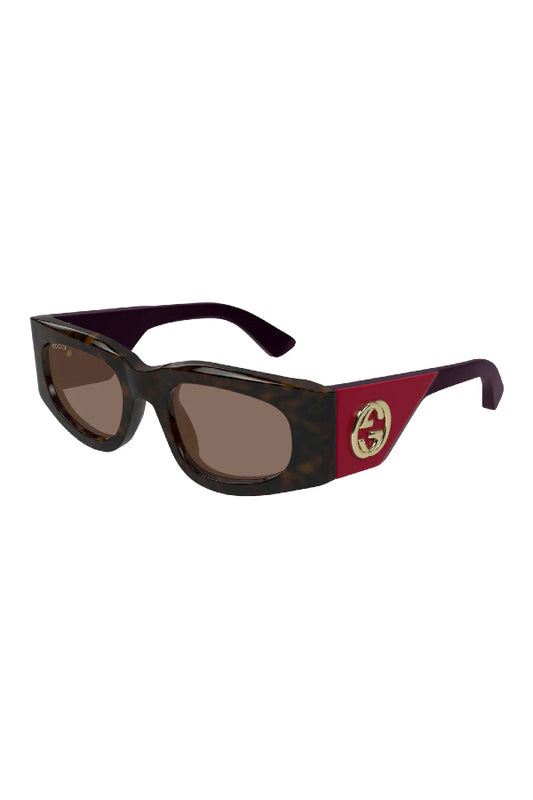 Gucci | Havana Multi Tone - Tortoise/Red/Violet