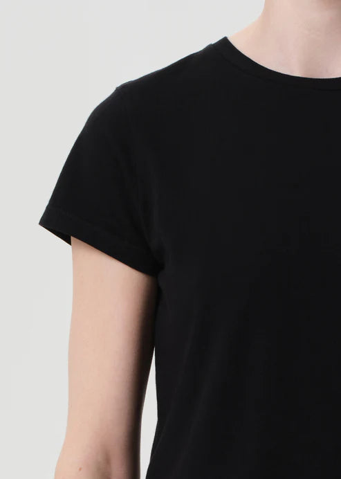 AGOLDE | Adine Shrunken Tee - Black