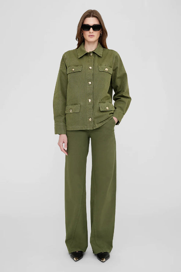 Anine Bing | Briley Pant - Army Green