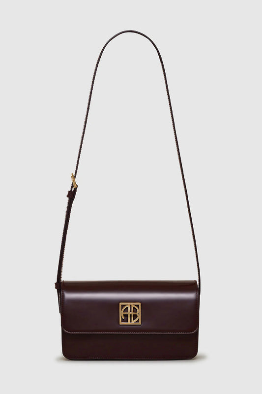 Anine Bing | Elly Crossbody Bag - Burgundy