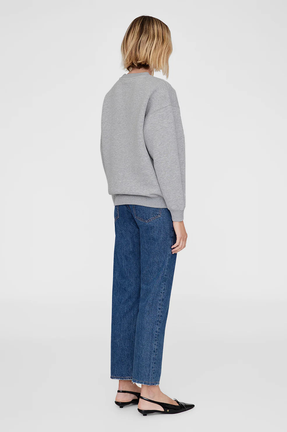Anine Bing | Spencer Sweatshirt Anine Bing - Heather Grey