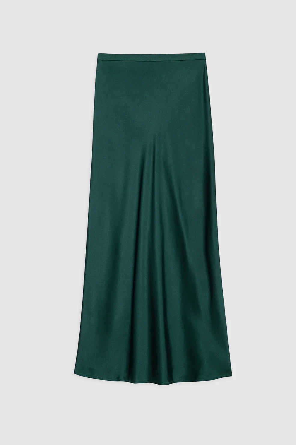 Anine Bing | Bar Silk Skirt - Teal