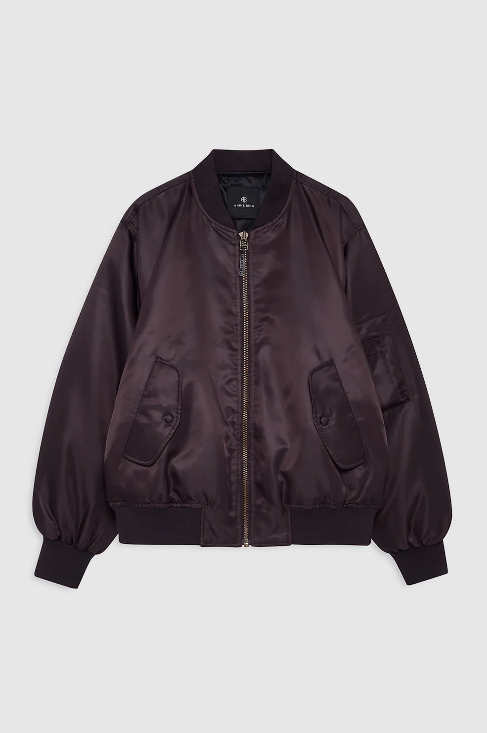 Anine Bing | Leon Bomber - Deep Brown