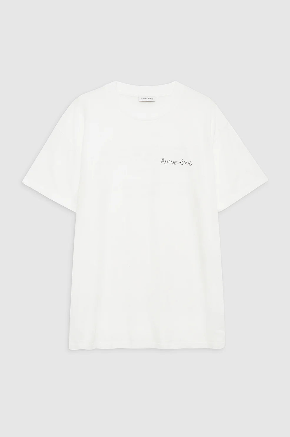 Anine Bing | Walker Tee Lyrics - Ivory