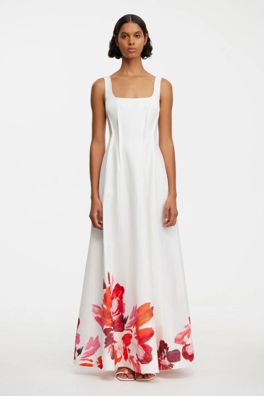 Acler | Chapelhill Maxi Dress - Wildberry Bloom