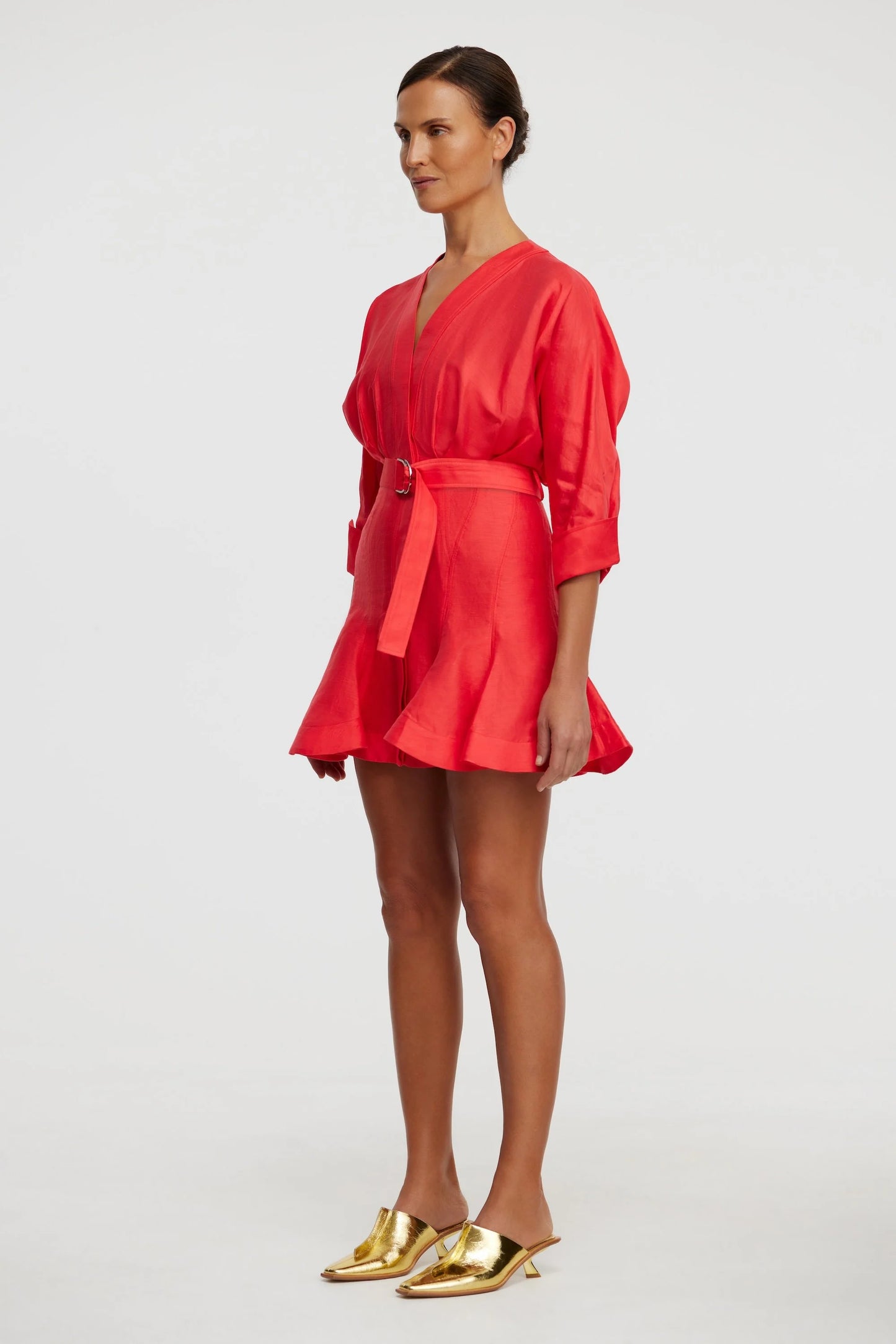 Acler | Fairyhill Mini Dress - Chilli