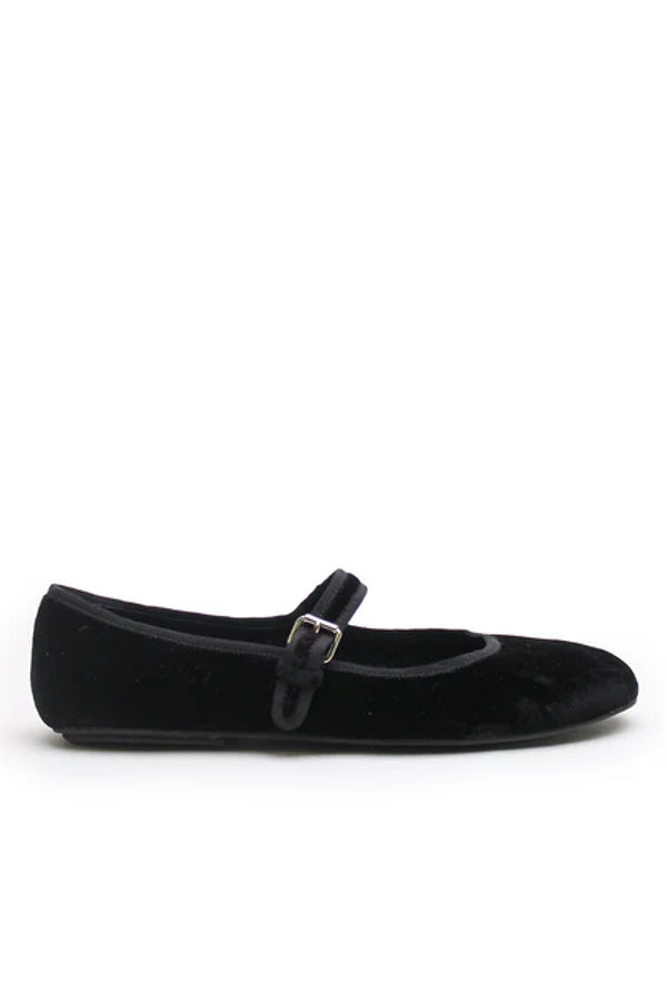 La Tribe | Ari Ballet Flat - Black Velvet