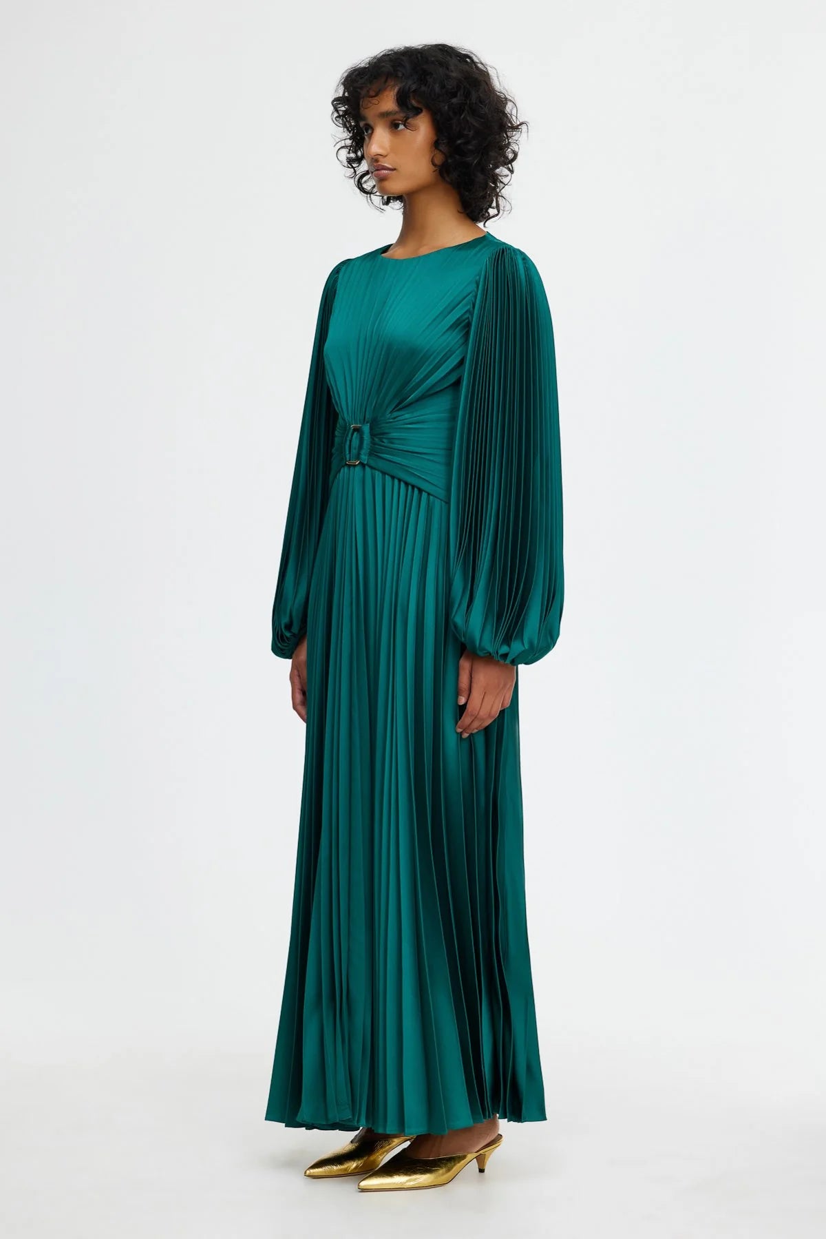 Acler | Norseman Midi Dress - Myrtle Green