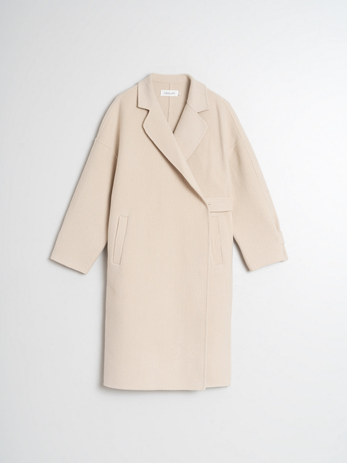 Indi & Cold | Abrigo Crudo Coat - Cream